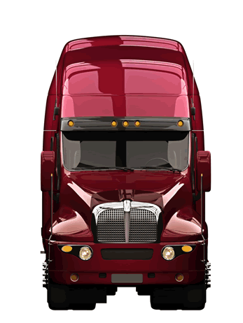 Red truck